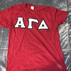 Alpha Gamma Delta Letter Shirt